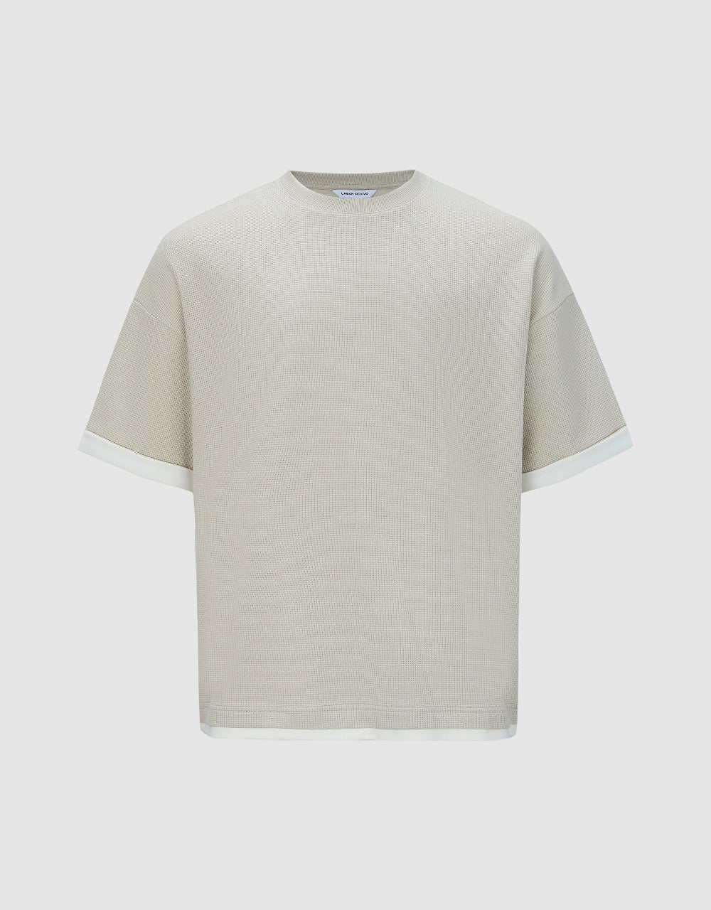 Straight Crew Neck T-Shirt