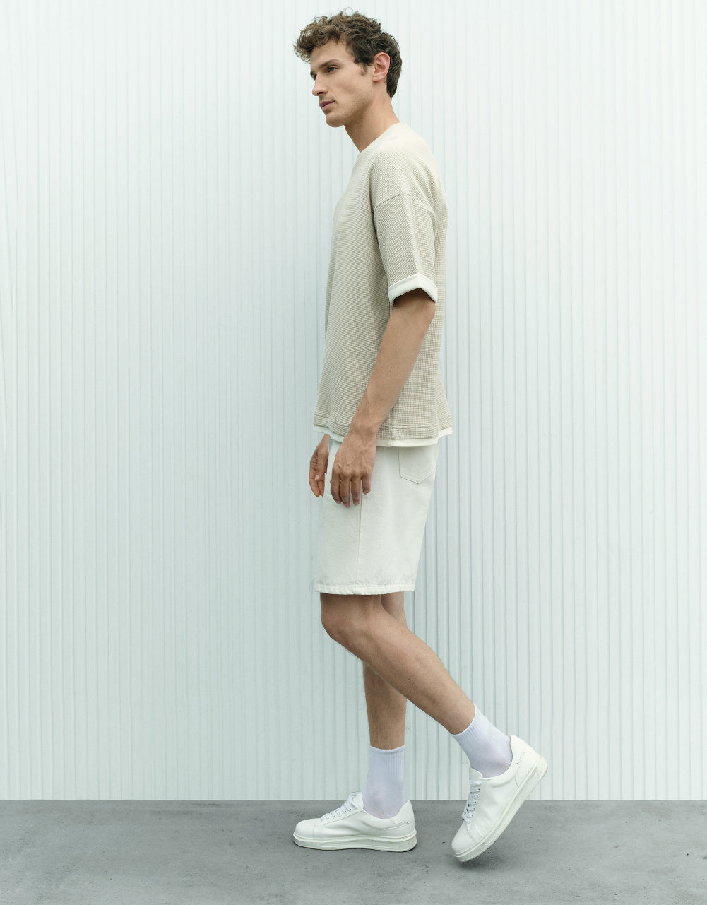 Straight Crew Neck T-Shirt
