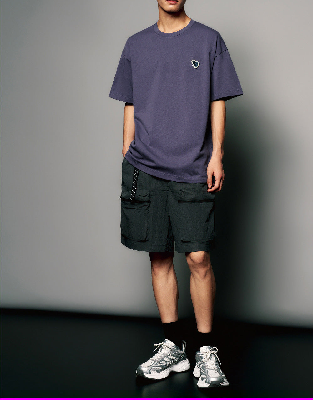 Detail Crew Neck T-Shirt