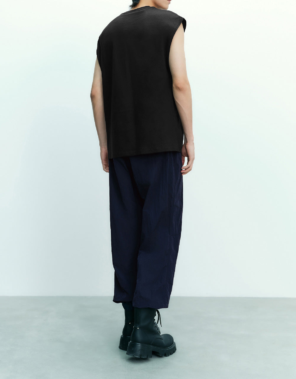 Crew Neck Loose Tank Top