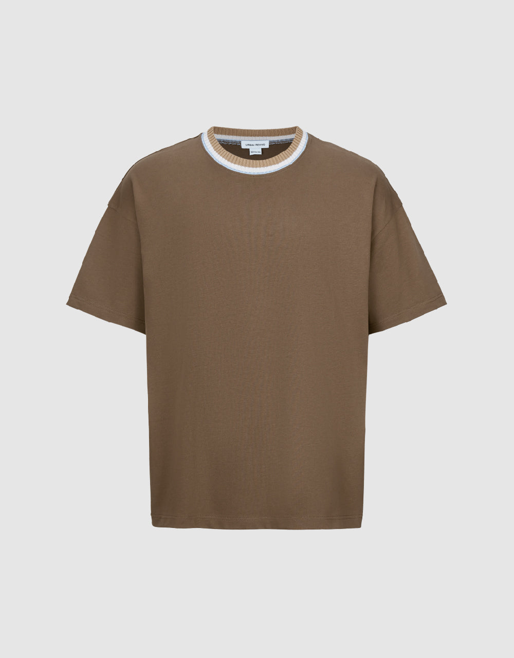 Knitted Crew Neck T-Shirt
