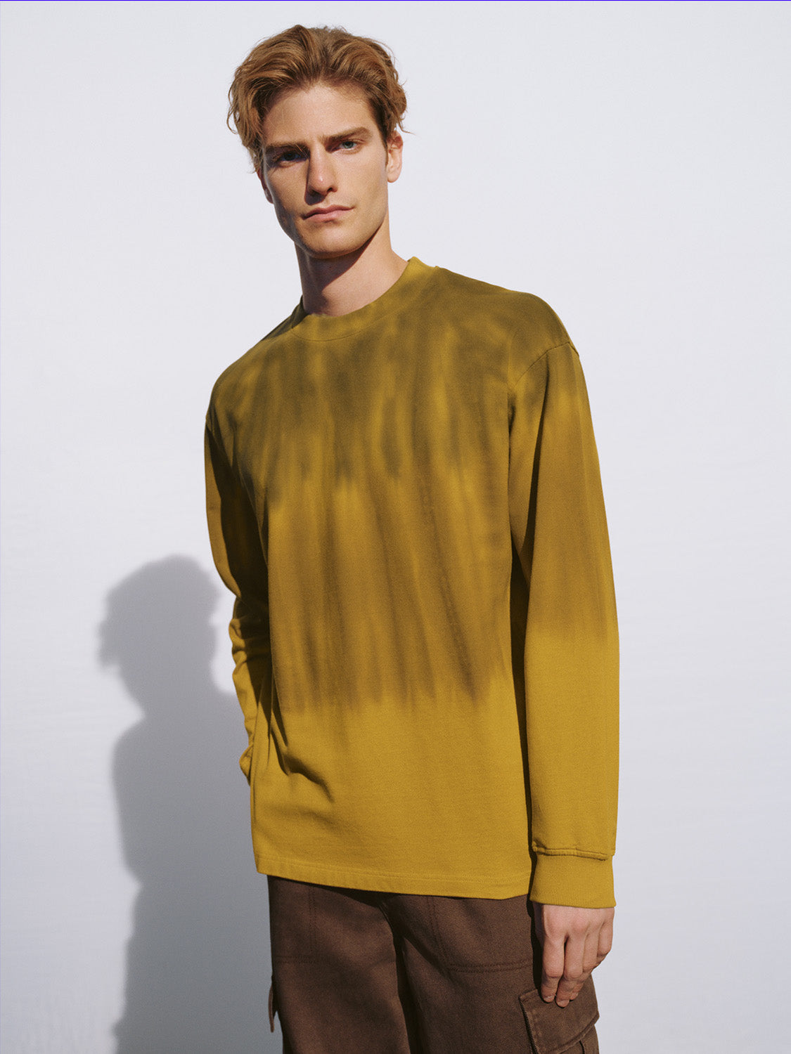Printed Crew Neck Loose T-Shirt