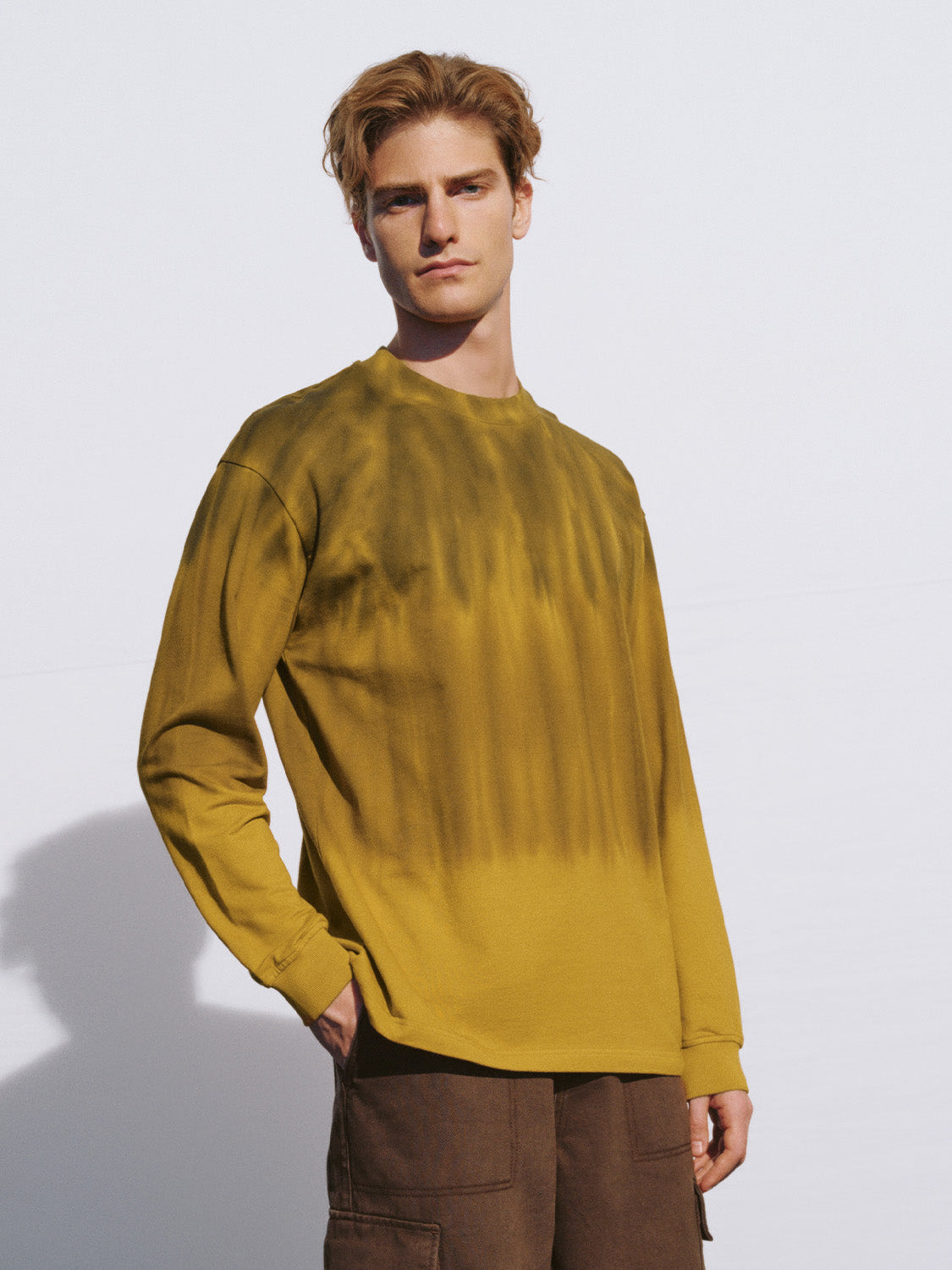 Printed Crew Neck Loose T-Shirt