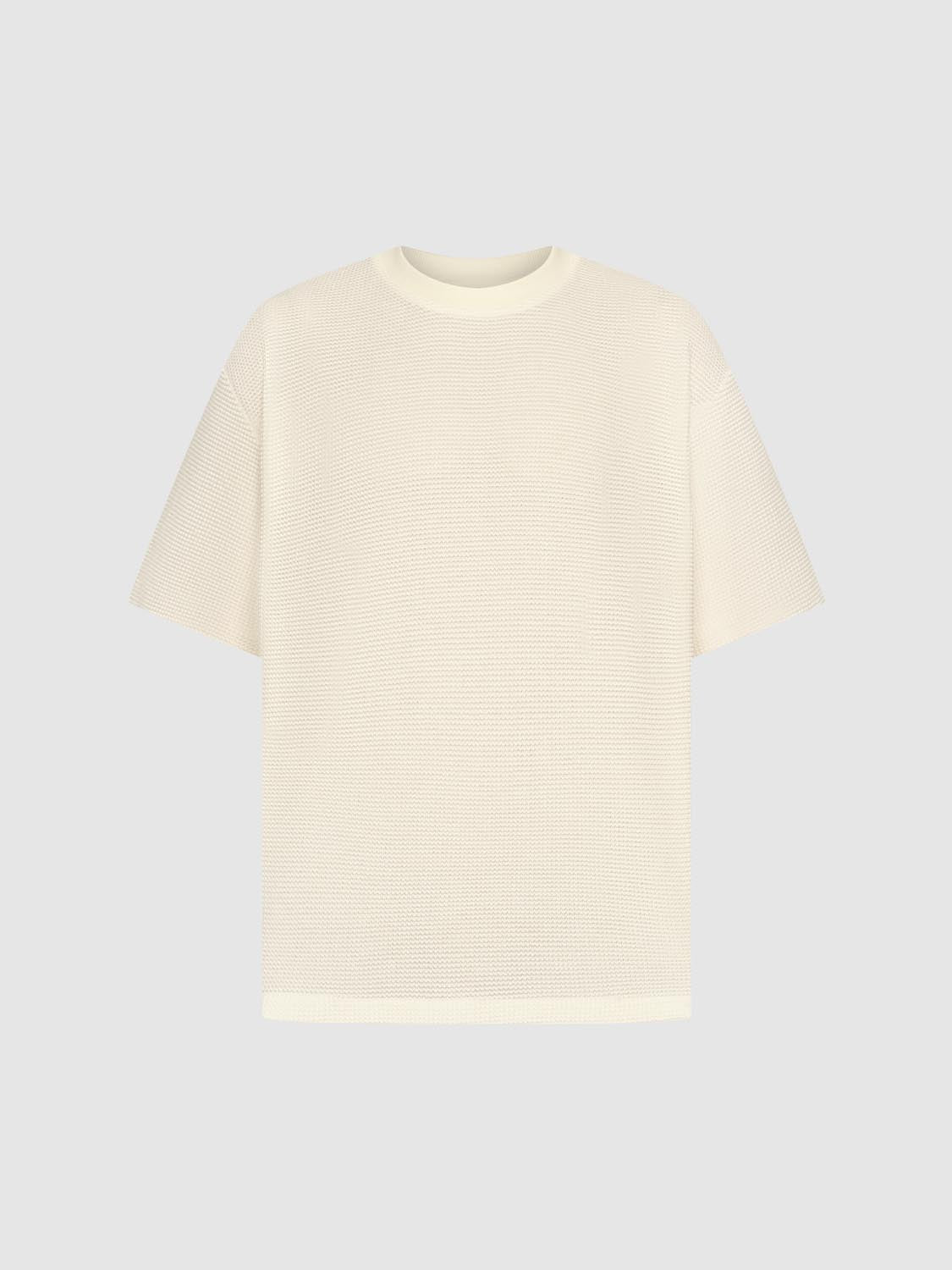 Crewneck Solid-Color Loose T-Shirts