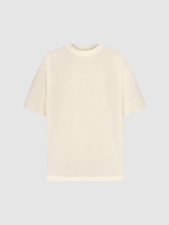 Crewneck Solid-Color Loose T-Shirts