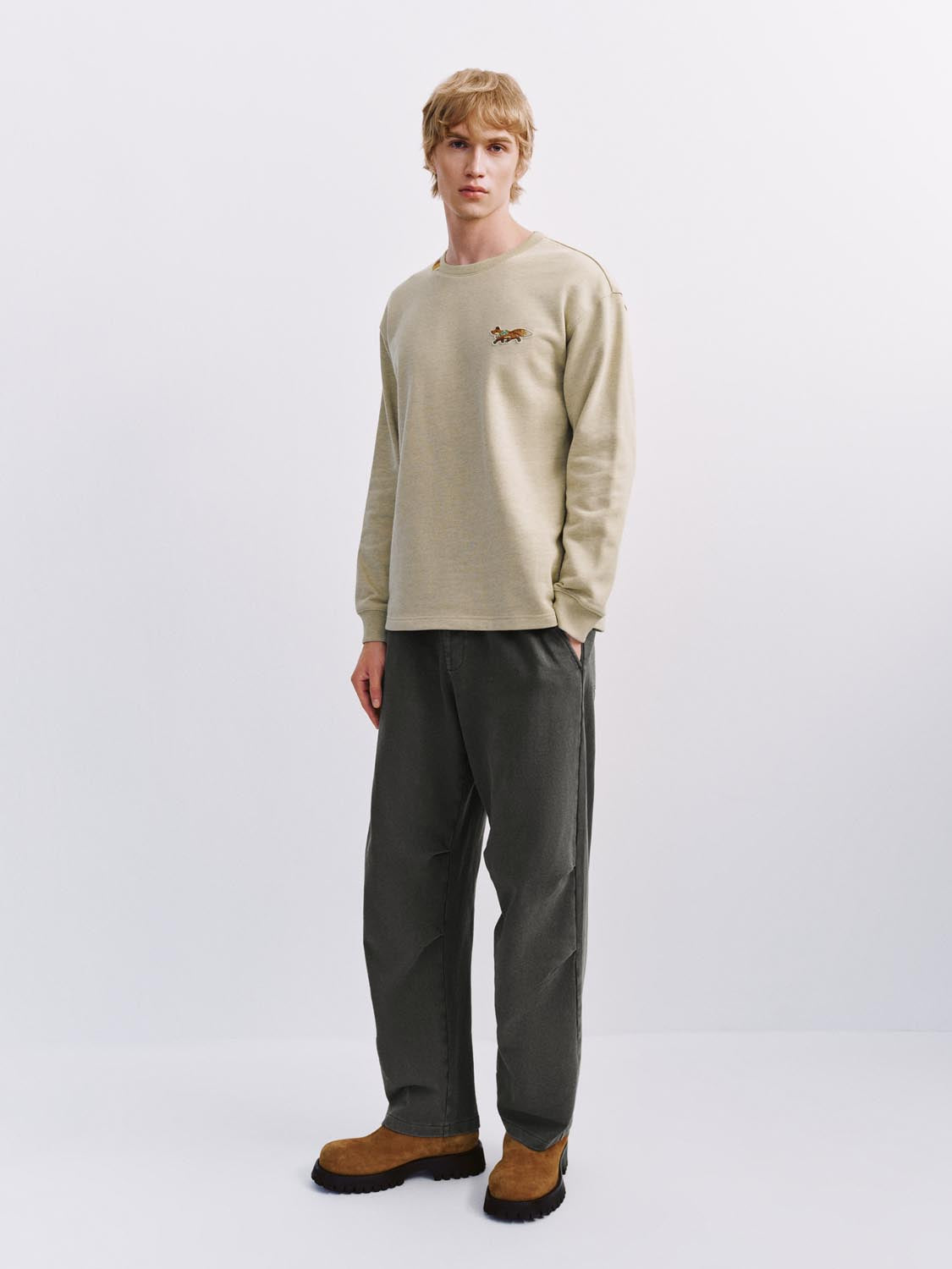 Embroidered Long Sleeve T-Shirts