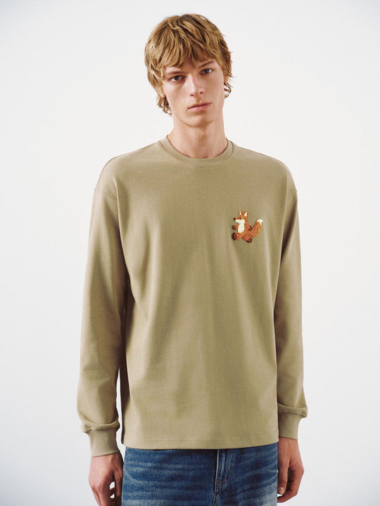 Embroidered Long Sleeve T-Shirts