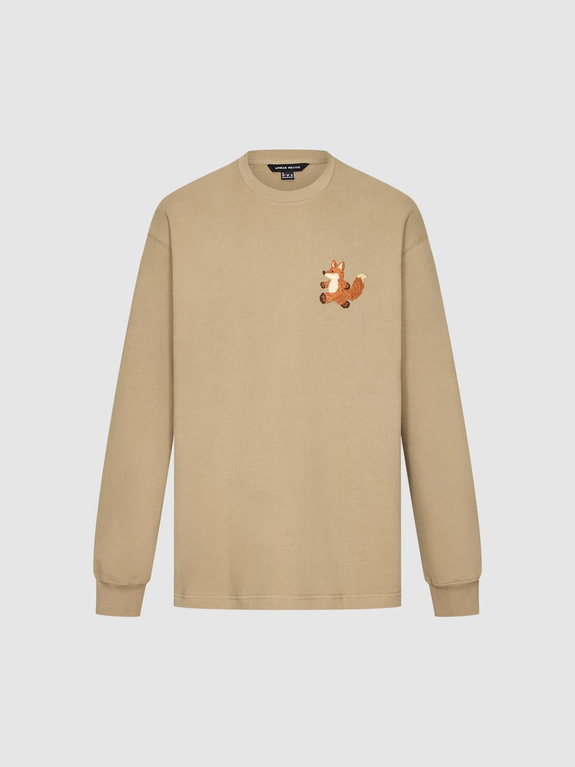 Embroidered Long Sleeve T-Shirts