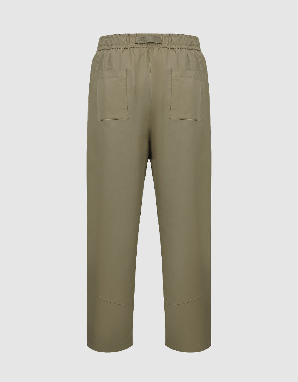 Straight Pants With Belt