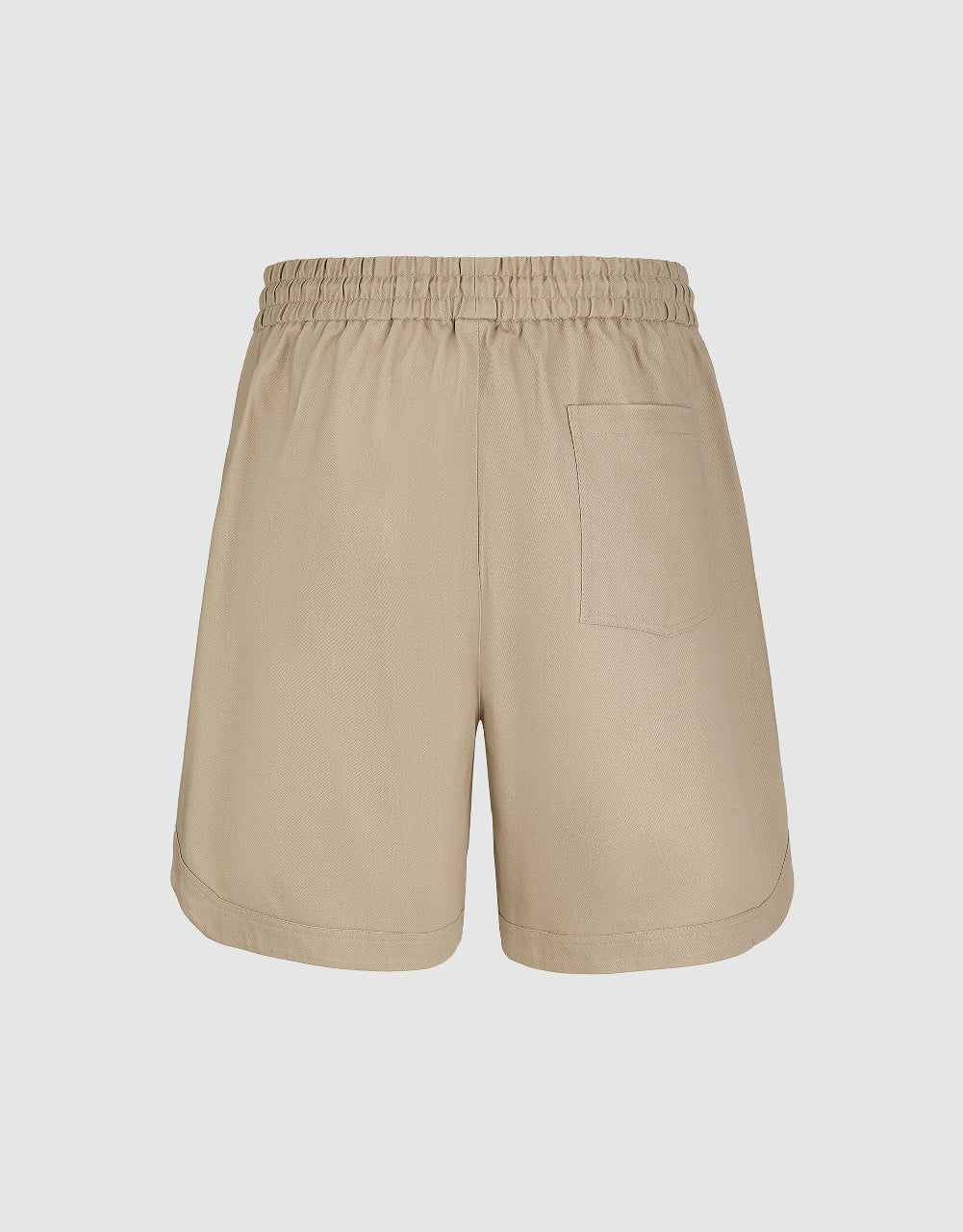 Drawstring Waist Shorts