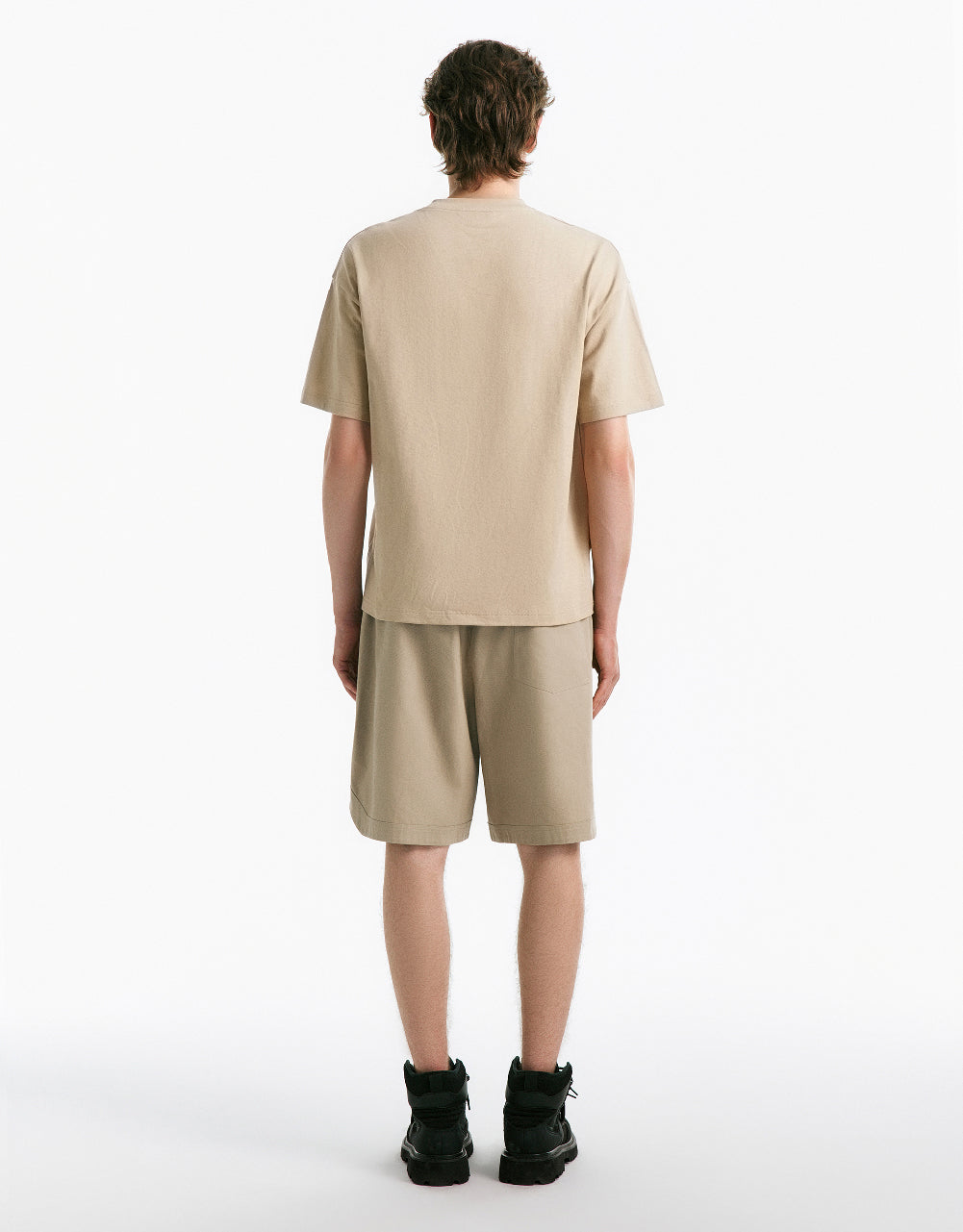 Drawstring Waist Shorts