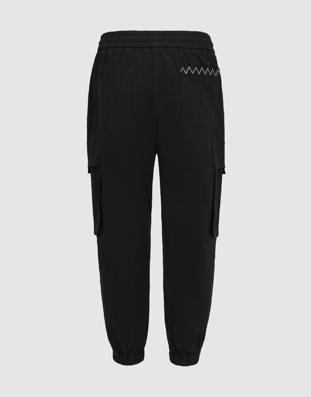 Drawstring Waist Jogger Pants
