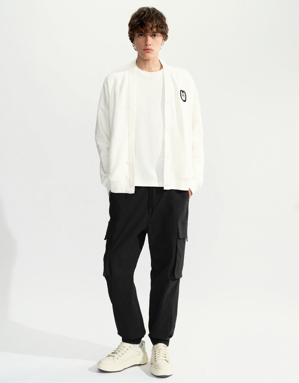 Drawstring Waist Jogger Pants