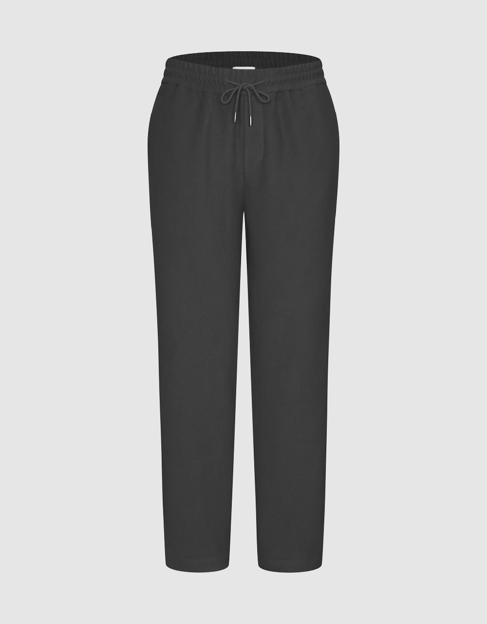 Drawstring Waist Straight Pants