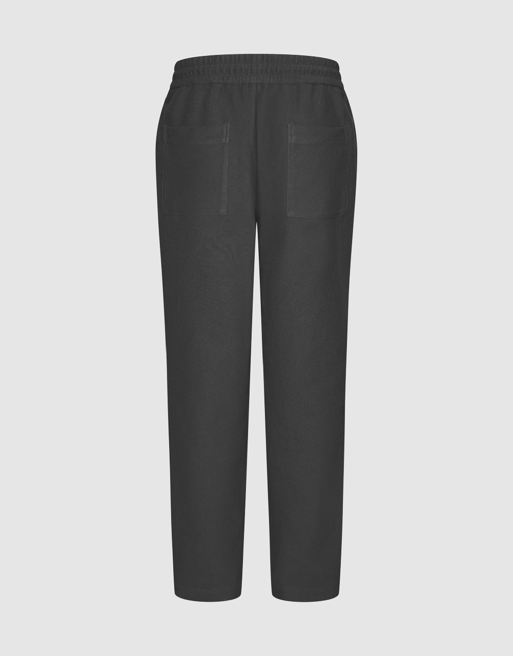 Drawstring Waist Straight Pants