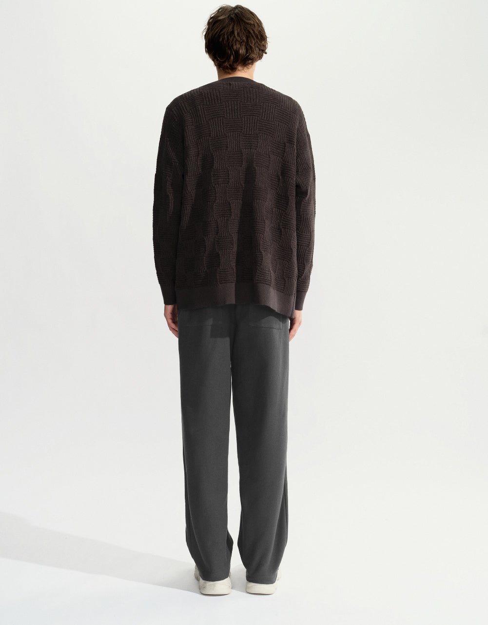 Drawstring Waist Straight Pants