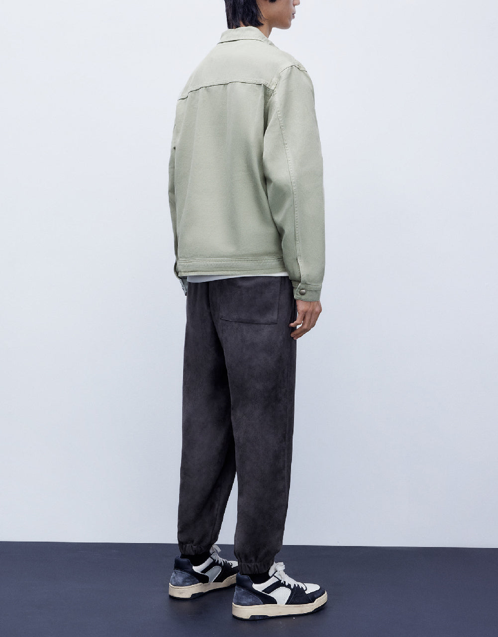 Drawstring Waist Knitted Jogger Pants