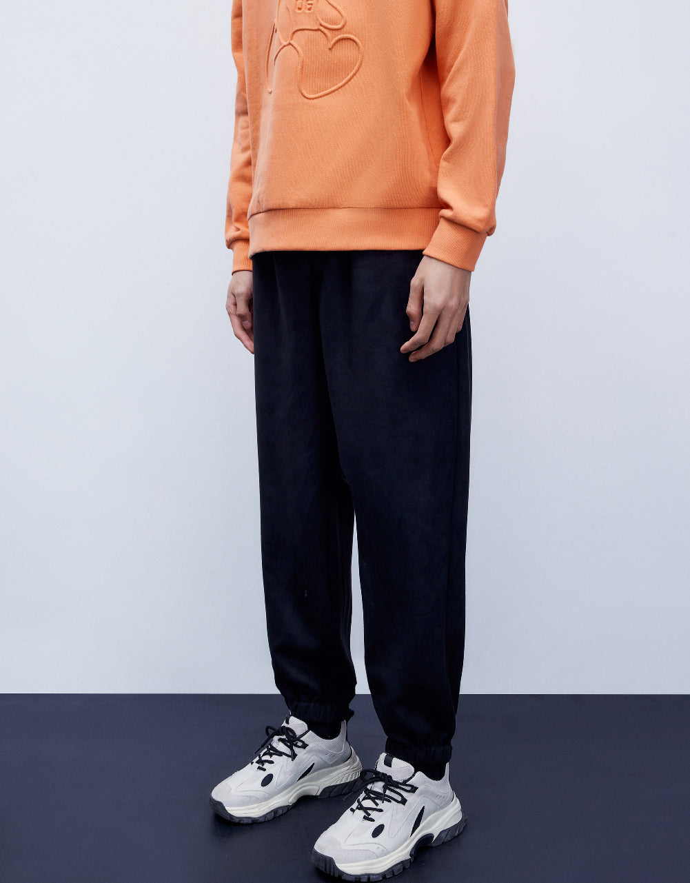 Drawstring Waist Knitted Jogger Pants