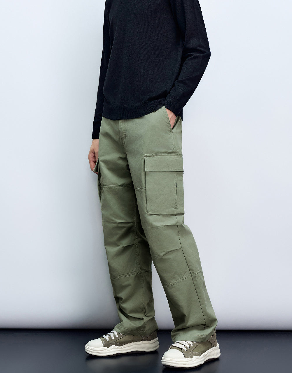 Loose Straight Pants