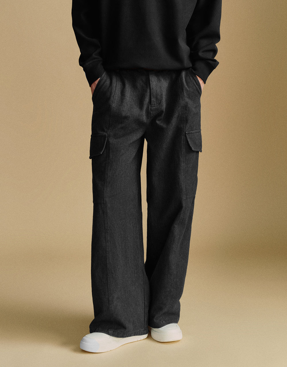 Loose Straight Pants