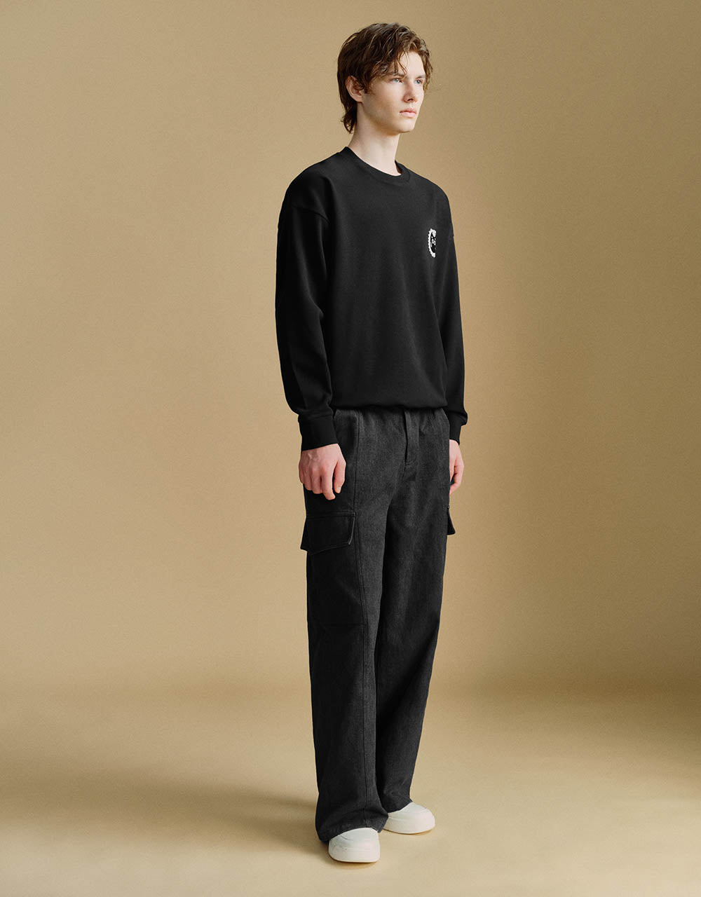 Loose Straight Pants