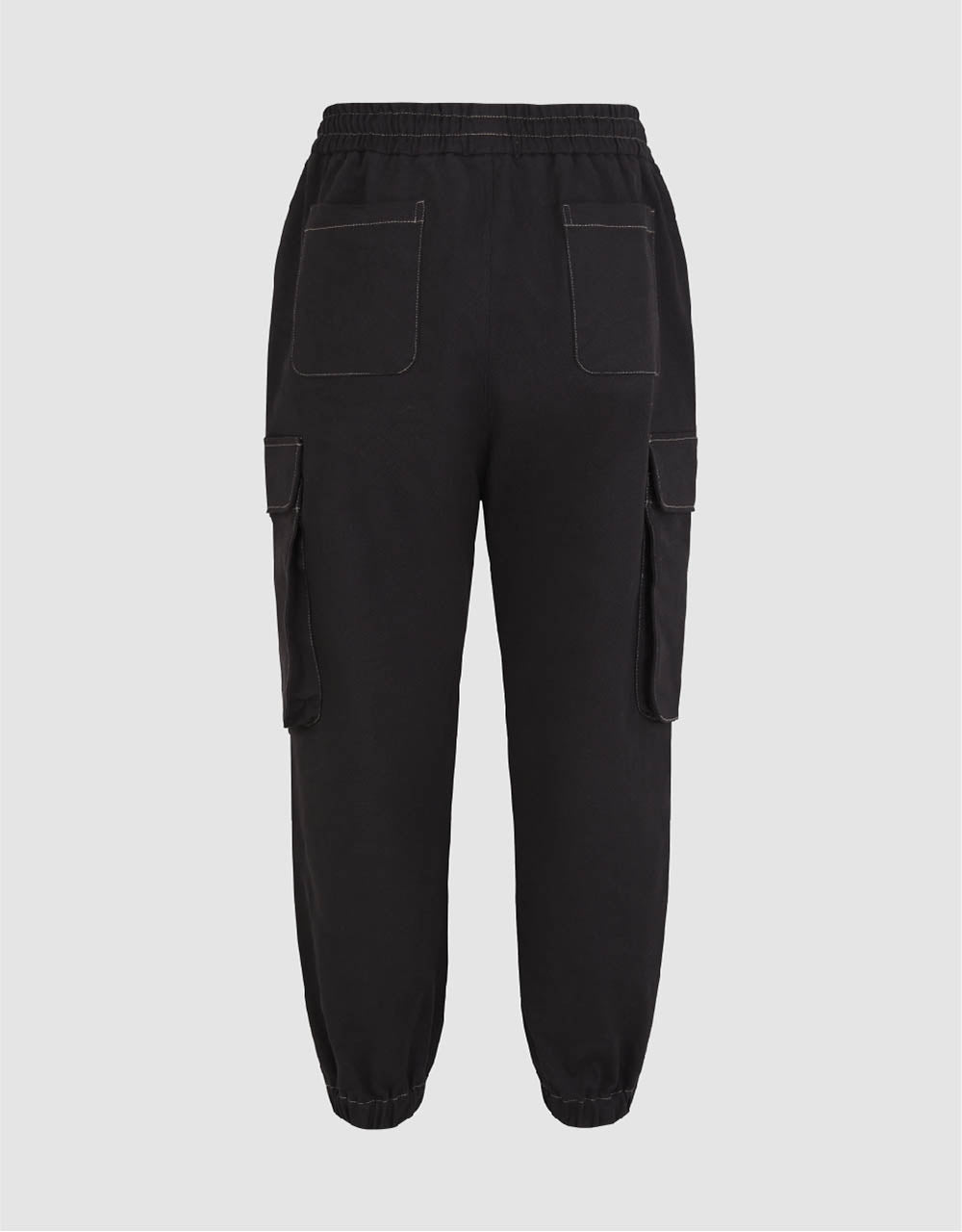 Drawstring Waist Jogger Pants