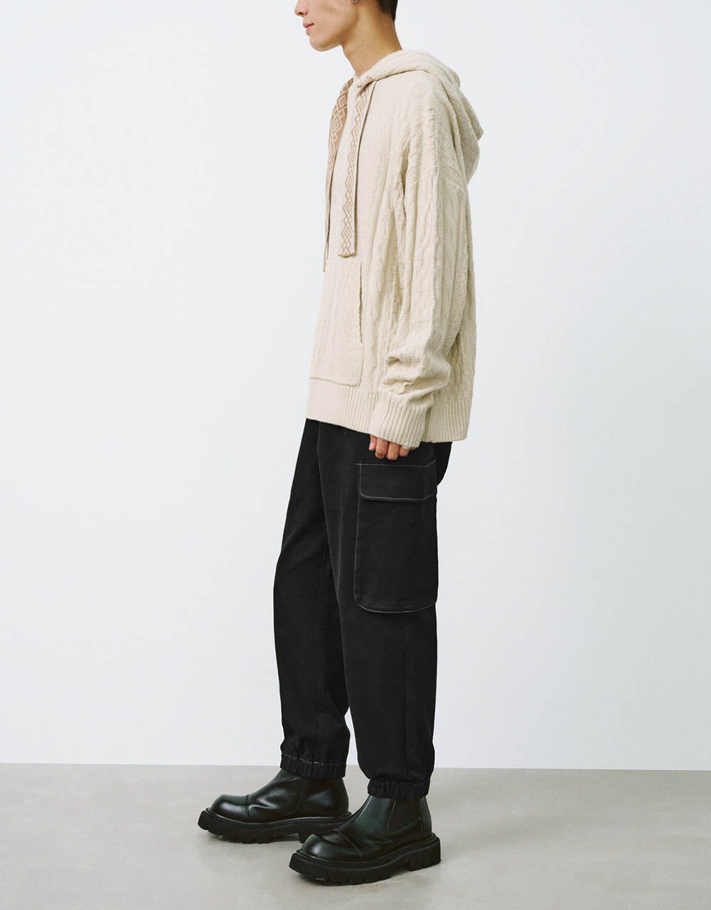 Drawstring Waist Jogger Pants
