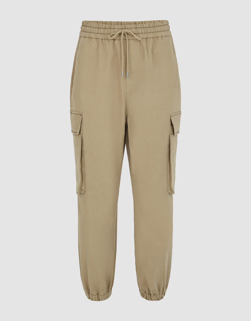 Drawstring Waist Jogger Pants