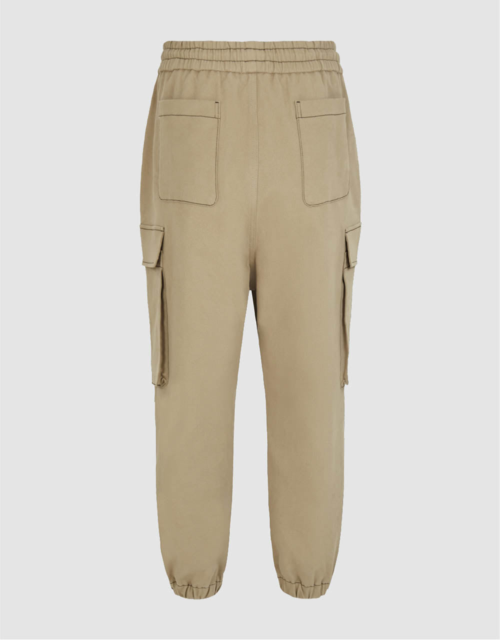 Drawstring Waist Jogger Pants