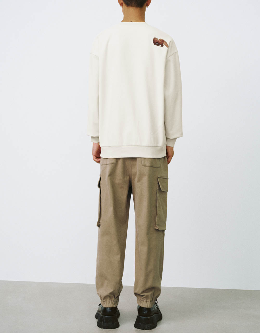 Drawstring Waist Jogger Pants