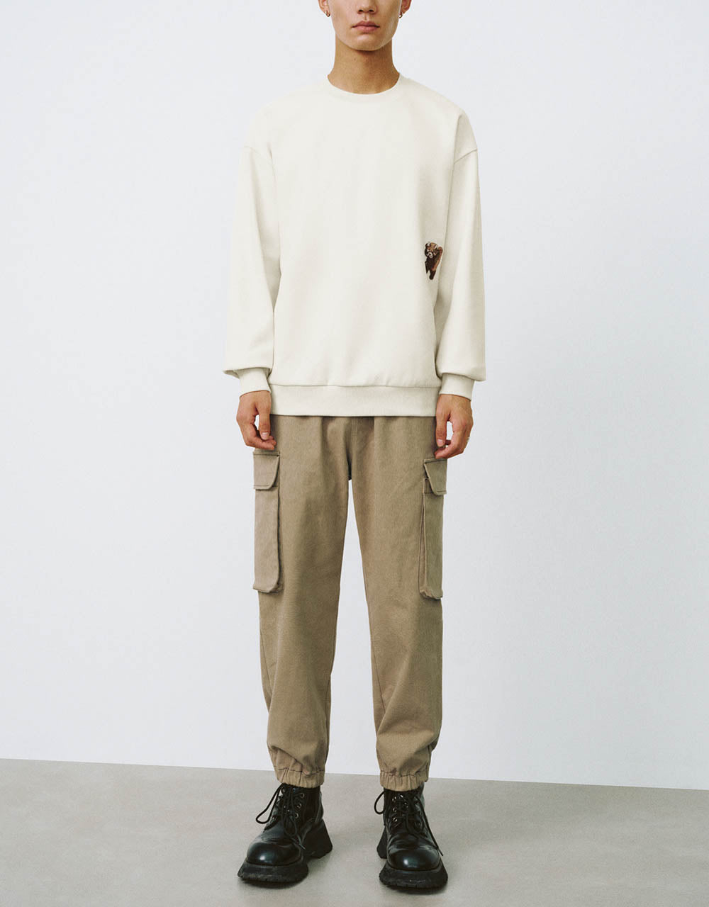 Drawstring Waist Jogger Pants