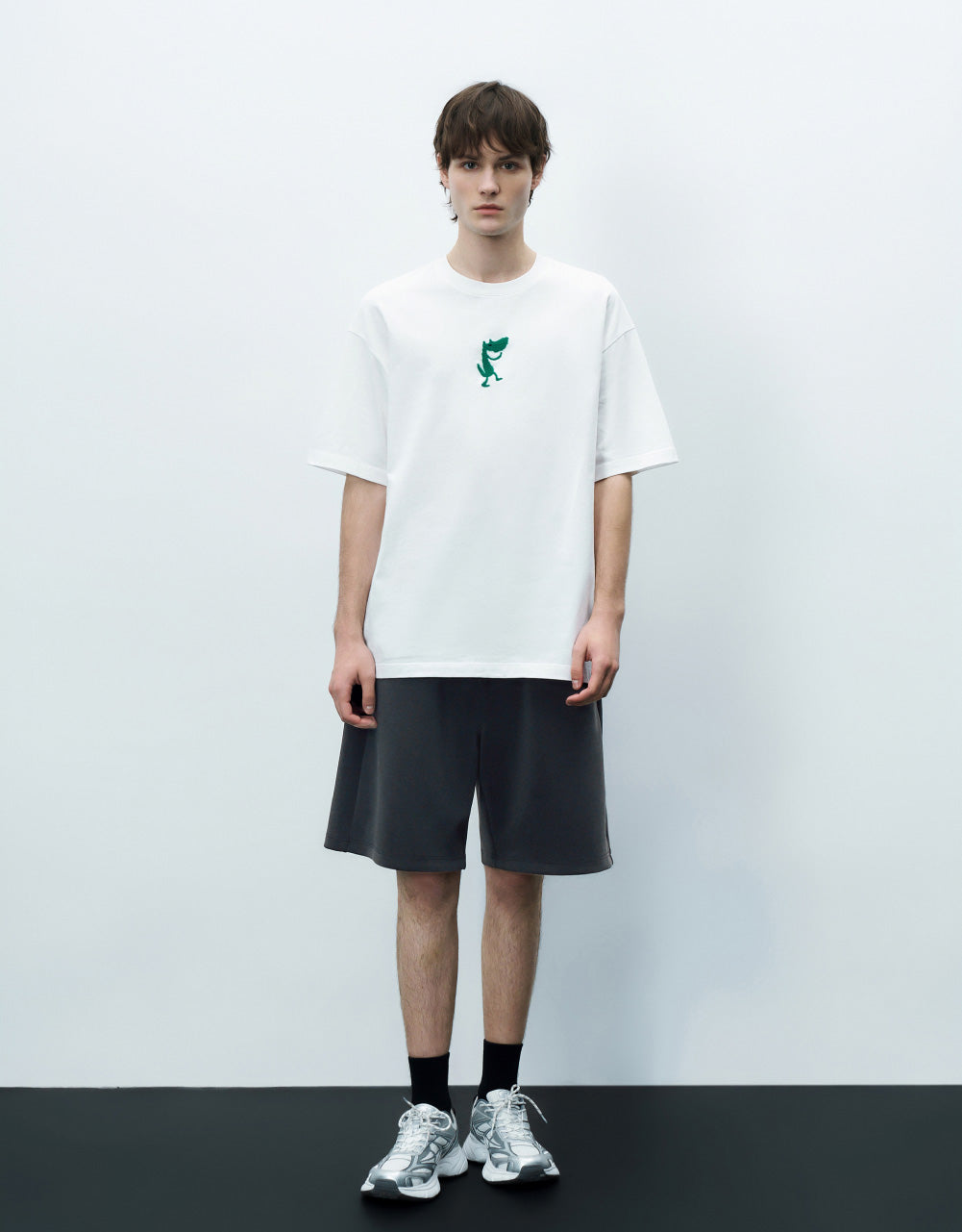Drawstring Waist Shorts