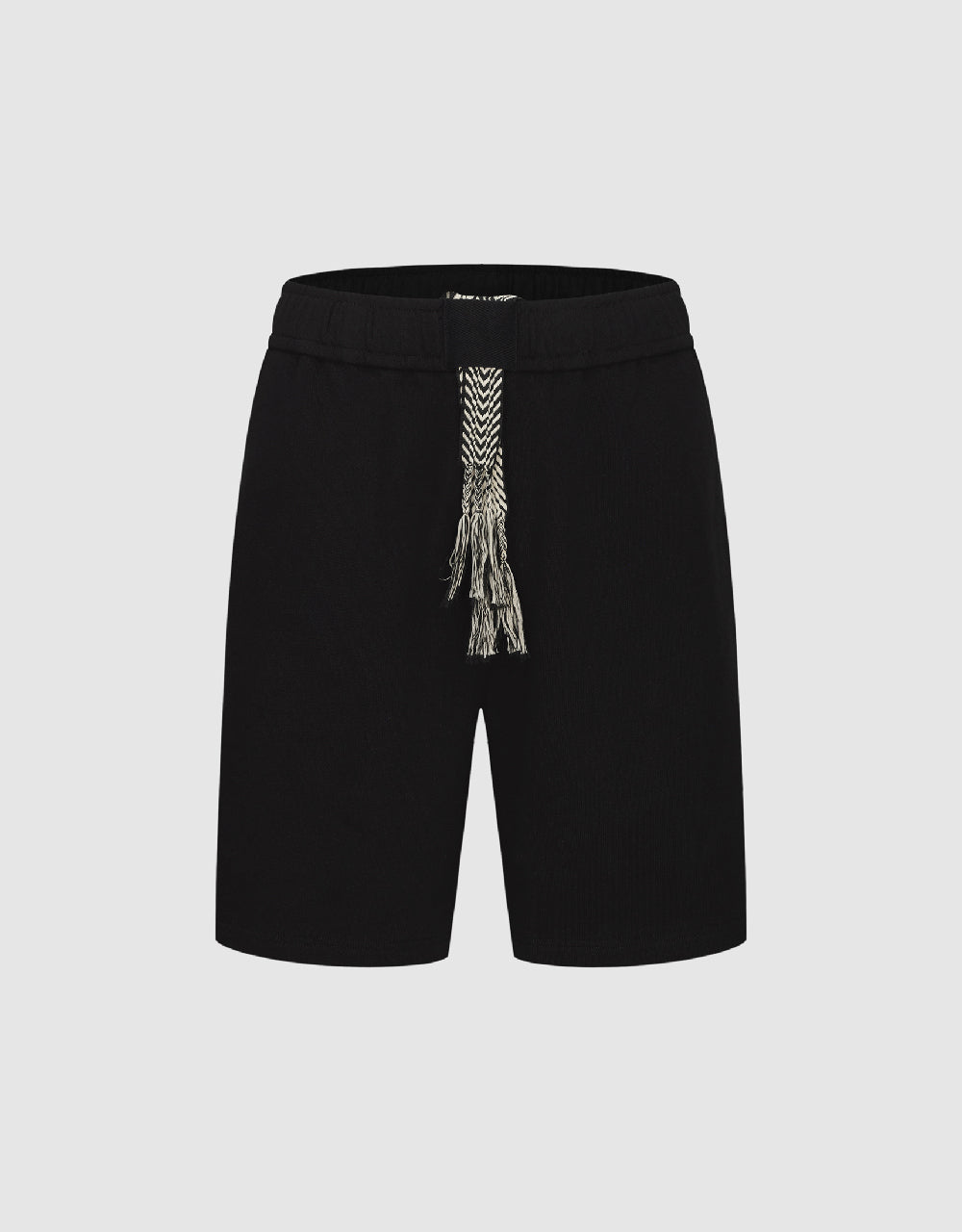 Elastic Waist Oversized Shorts