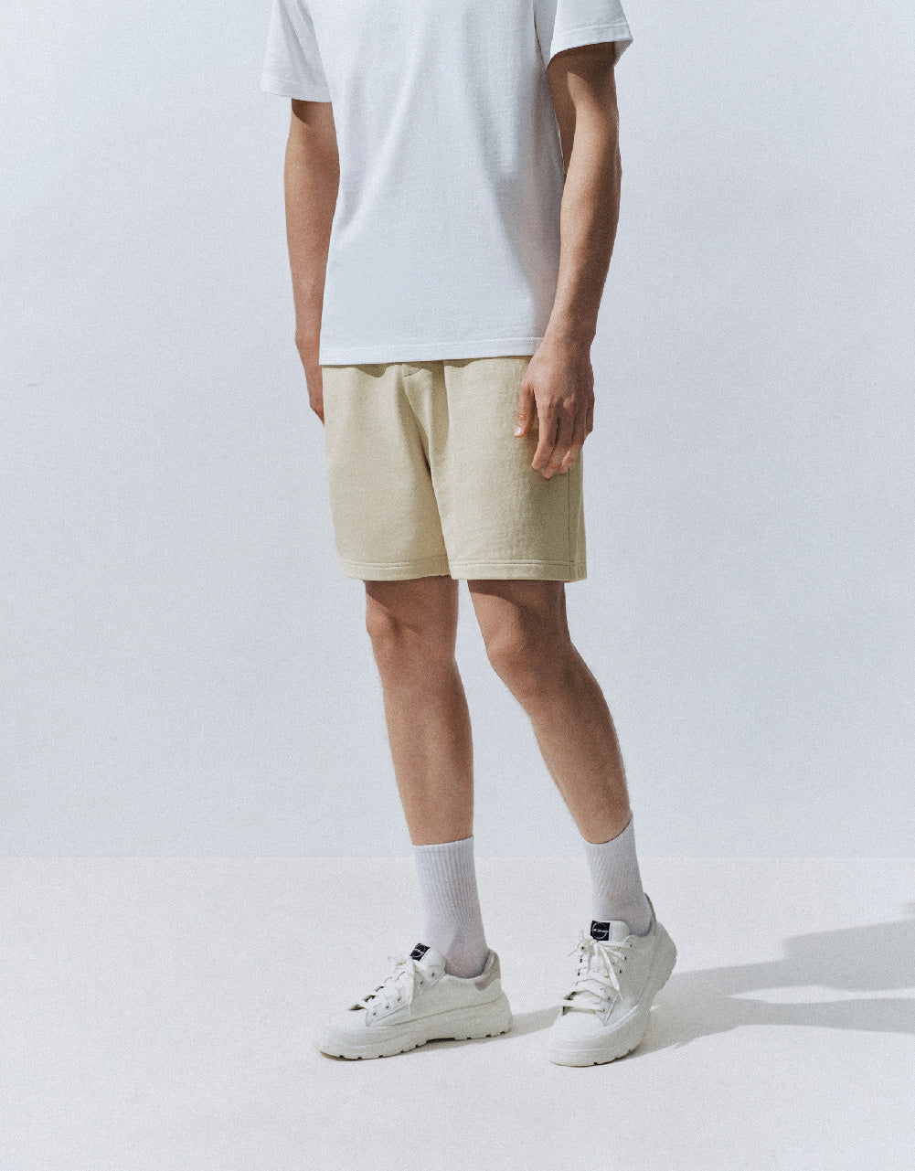 Drawstring Waist Shorts