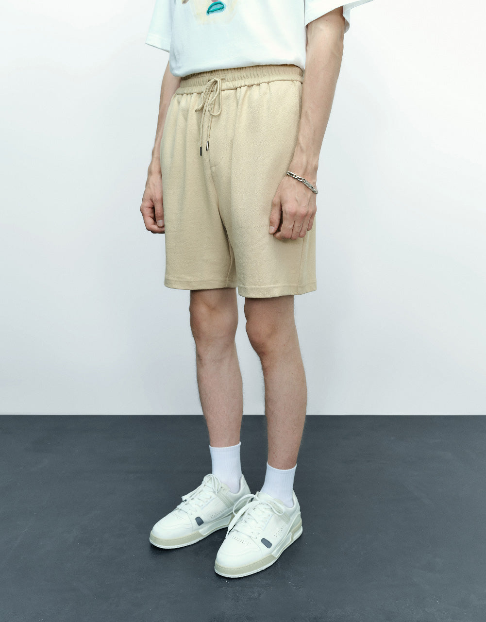 Drawstring Waist Shorts