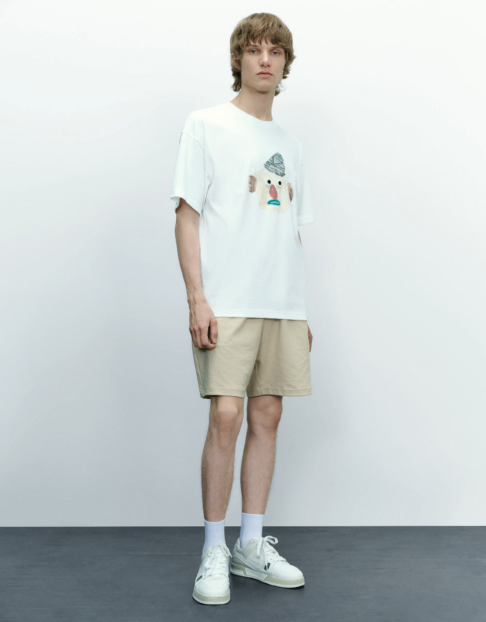 Drawstring Waist Shorts
