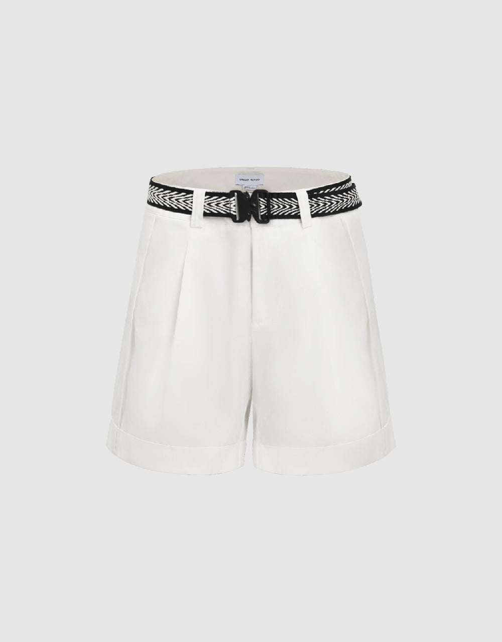 Oversized Shorts With Belt
