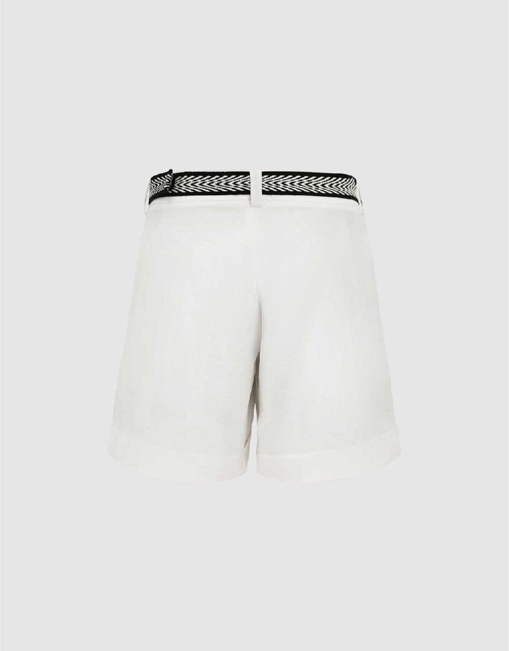 Oversized Shorts With Belt