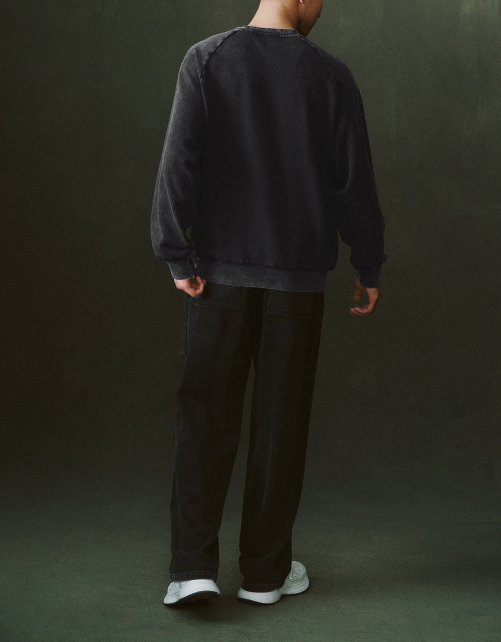 Drawstring Waist Knitted Straight Pants