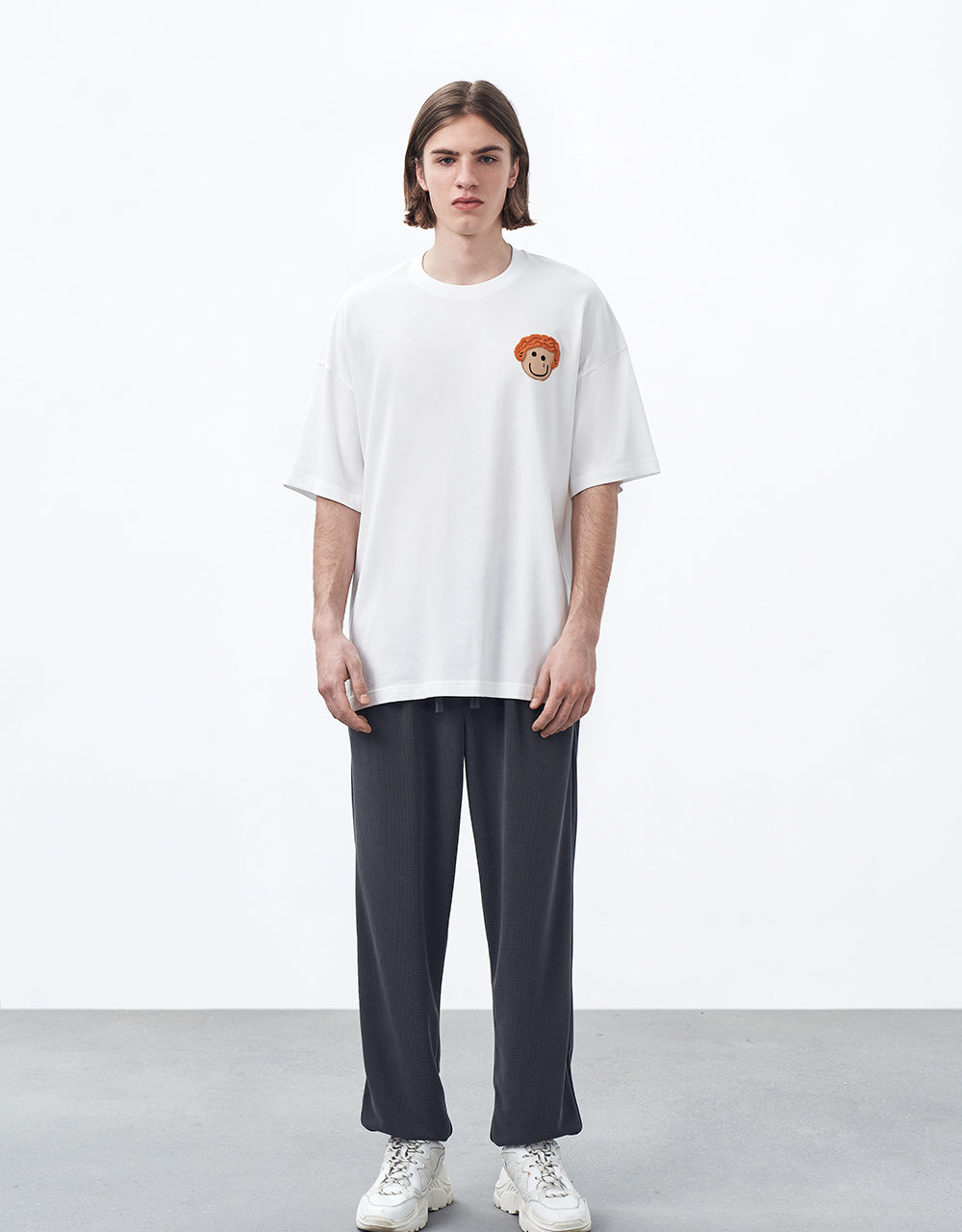 Drawstring Waist Knitted Jogger Pants