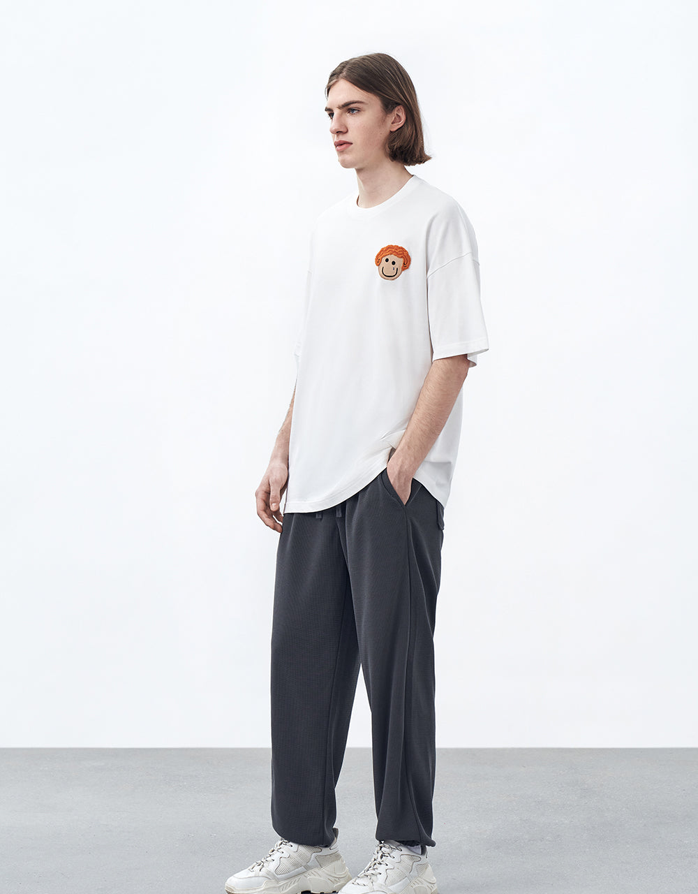 Drawstring Waist Knitted Jogger Pants