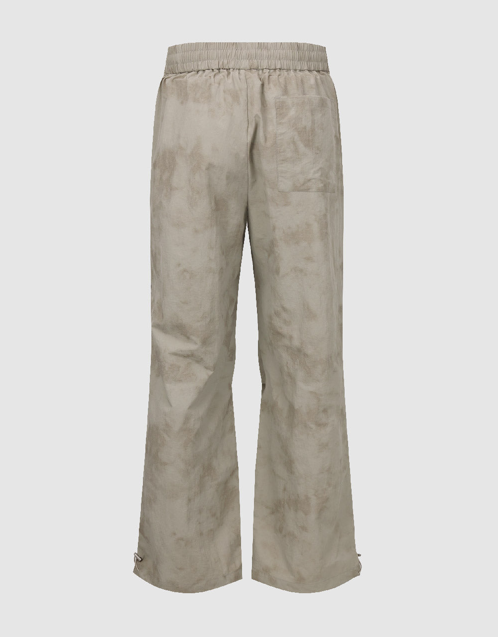 Drawstring Waist Straight Pants