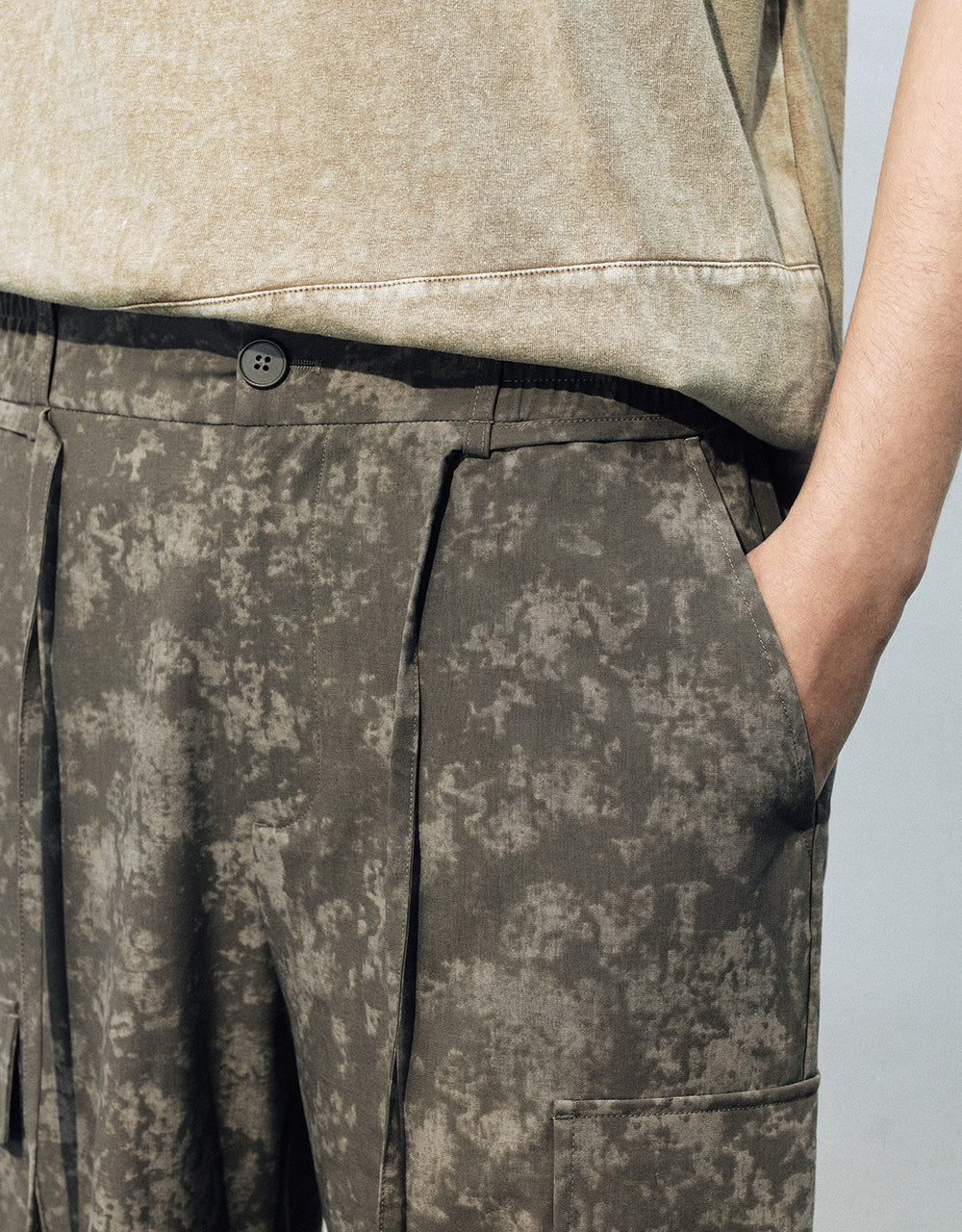 Loose Wide-Leg Pants