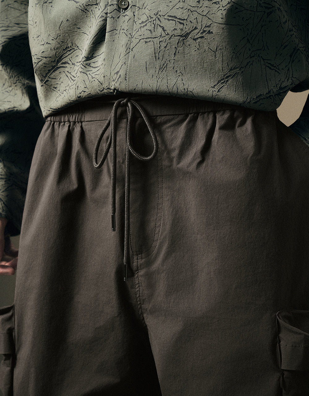 Elastic Waist Shorts