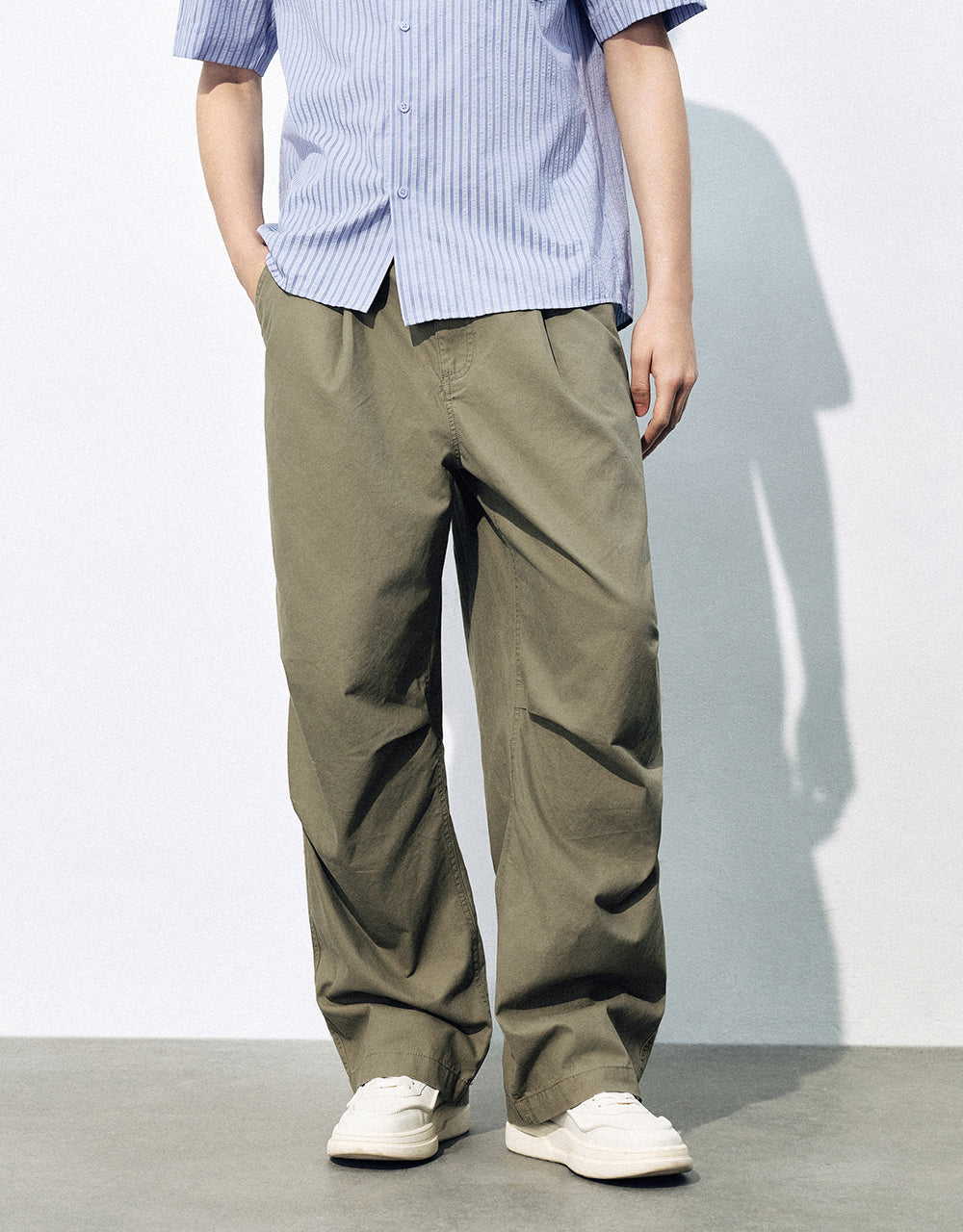 Loose Straight Pants