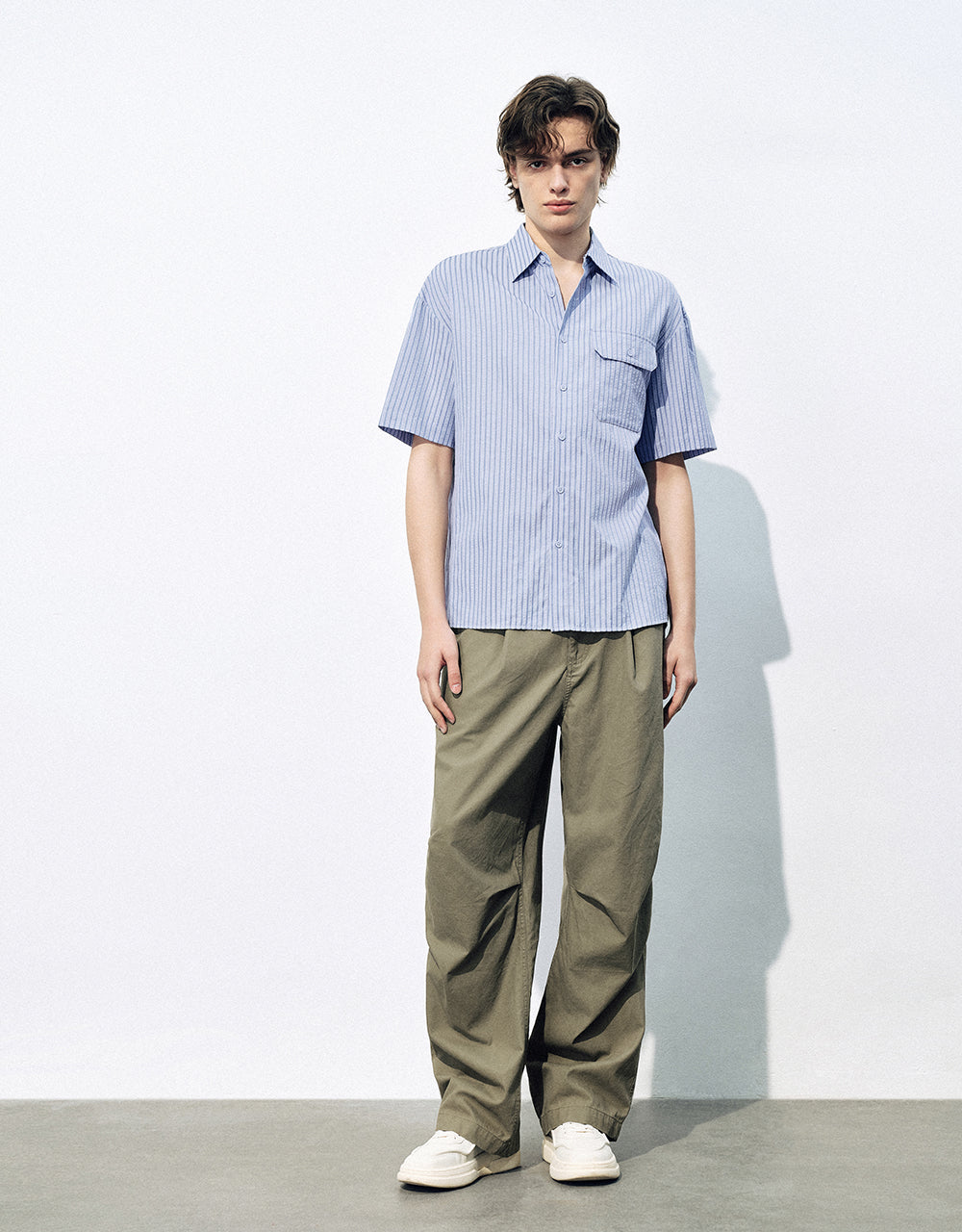 Loose Straight Pants