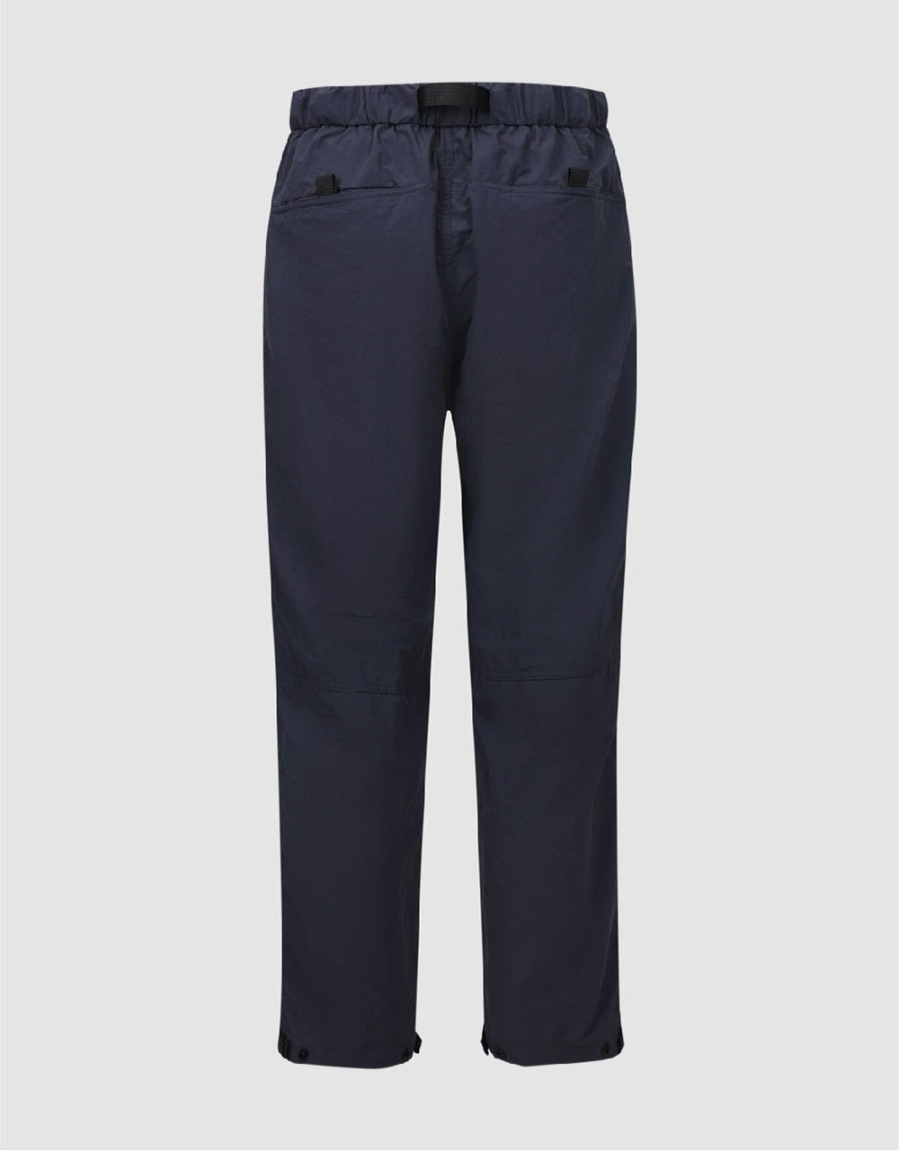 Elastic Waist Straight Pants