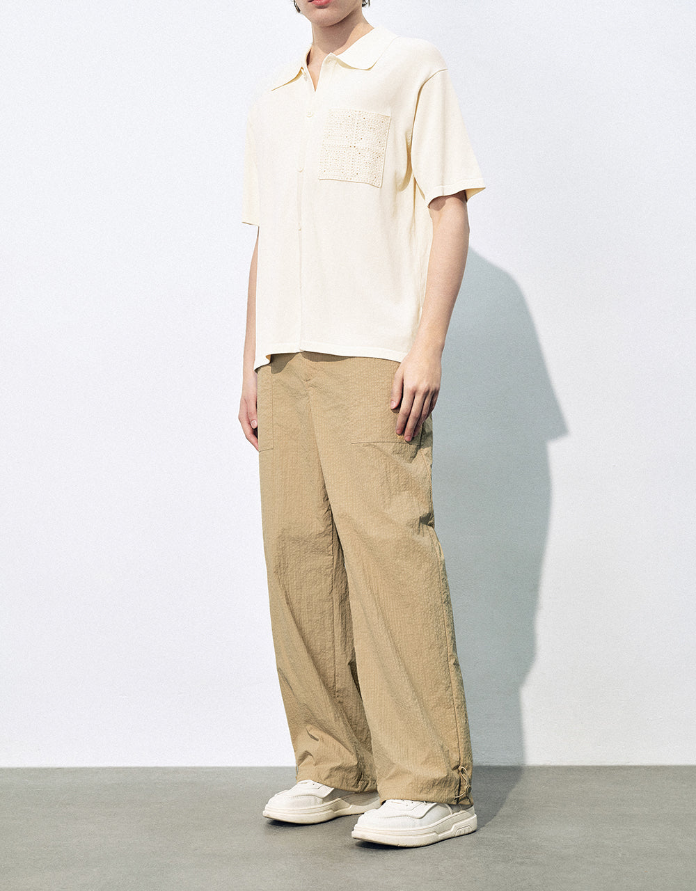 Wide-Leg Loose Pants