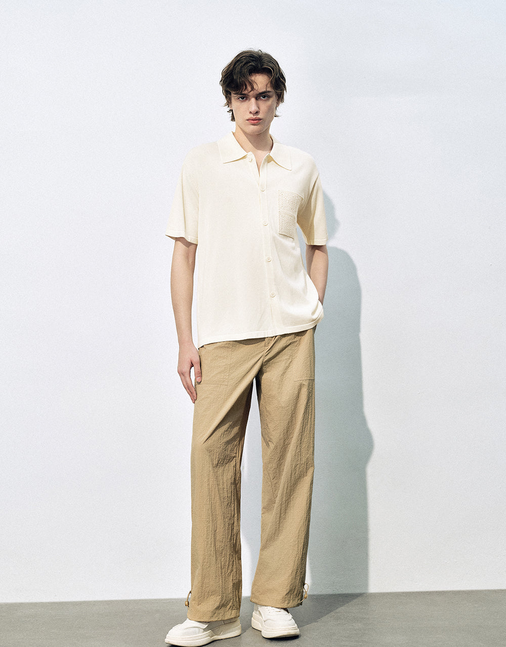 Wide-Leg Loose Pants