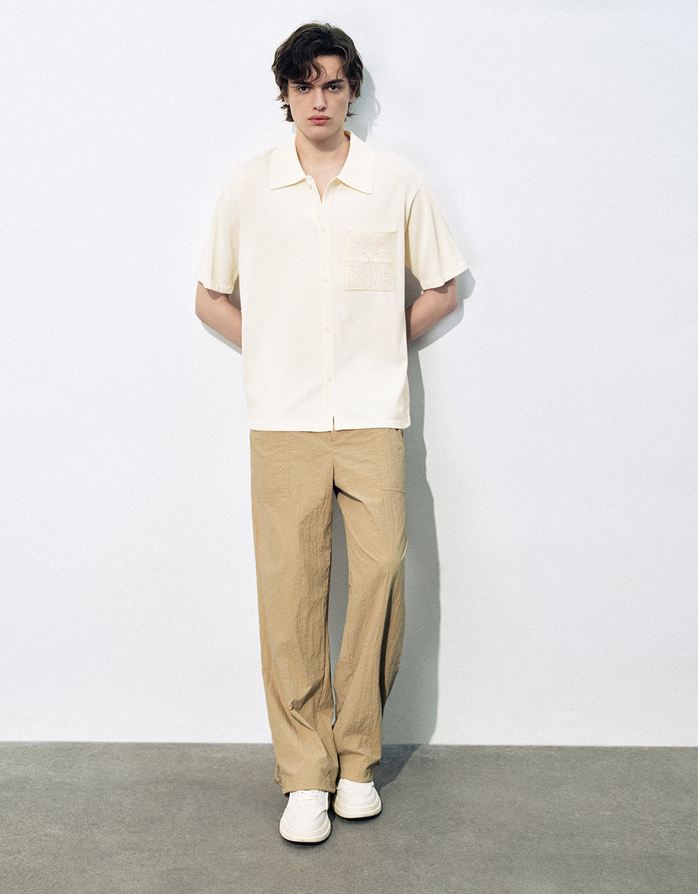 Wide-Leg Loose Pants